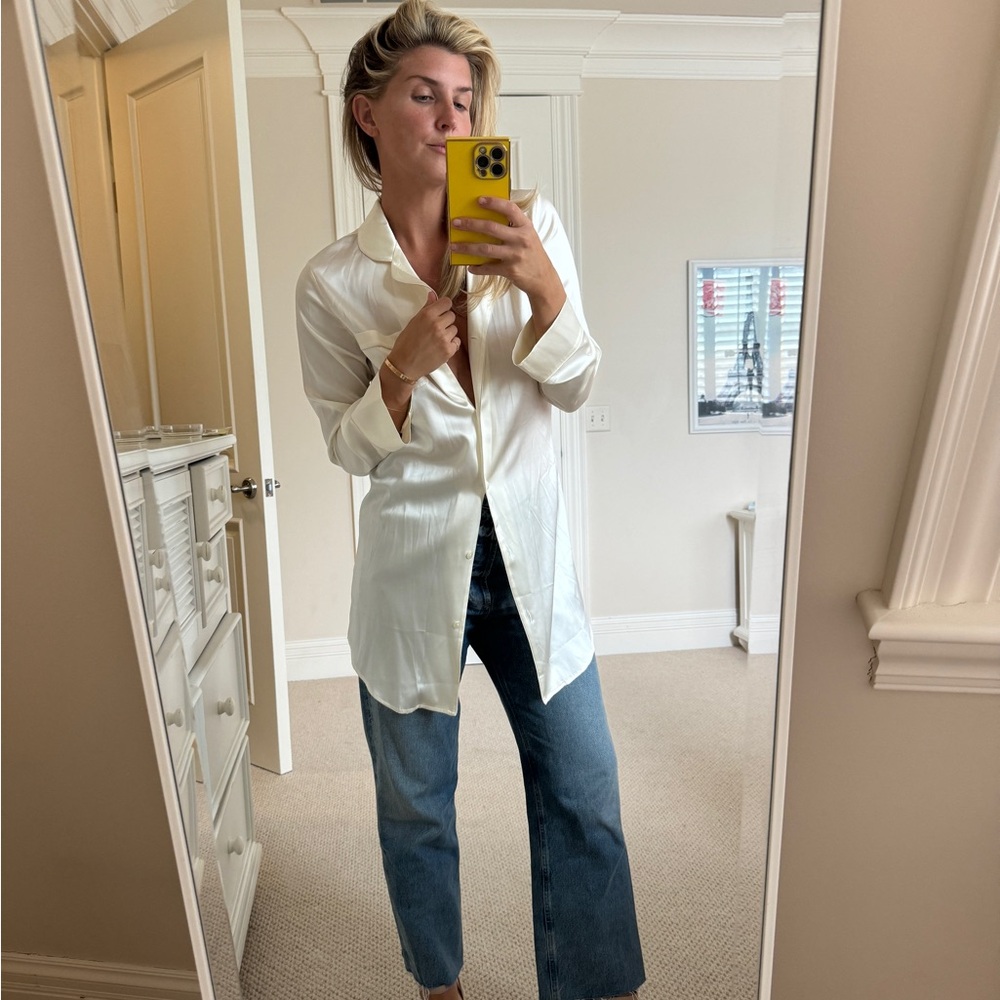 NWT Journelle Bette Silk Sleep Shirt